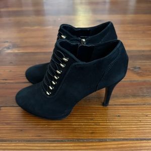 Vince Camuto Elenora leather stiletto ankle boots 8.5